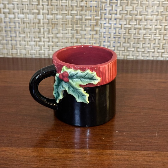 🎄2007 Fitz & Floyd Christmas Snowman Cup Cocoa For One Ceramic Teapot & Teacup - Picture 12 of 13